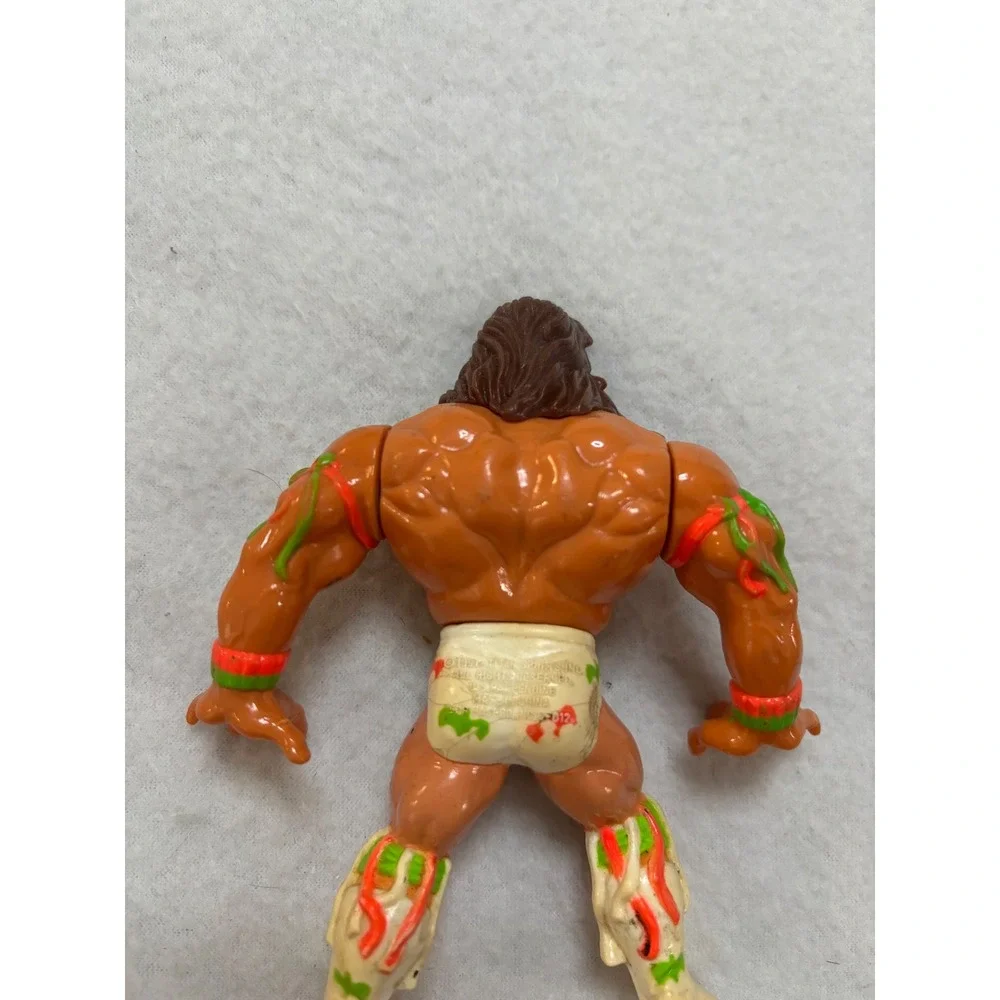 Vintage 1991 WWF Hasbro Ultimate Warrior Series 2 Action Figure Wrestling Toy